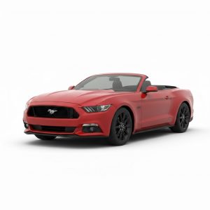 Ford Mustang Convertible Not GT Red