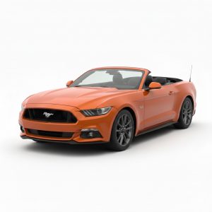 Ford Mustang Convertible Not GT Orange