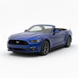 Ford Mustang Convertible Not GT Blue