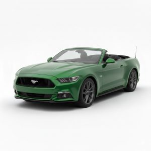 Ford Mustang Convertible Not GT Green