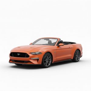 Ford Mustang Convertible GT Orange